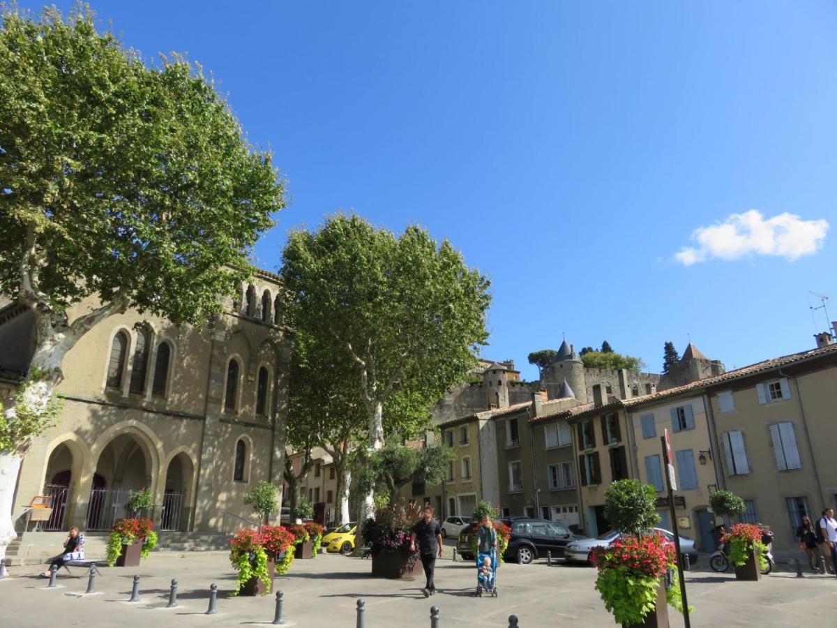 Tout Confort ! Calme, Climatisation, Parking Gratuit, Grande Terrasse, Ascenseur, Wifi Carcassonne Exterior foto